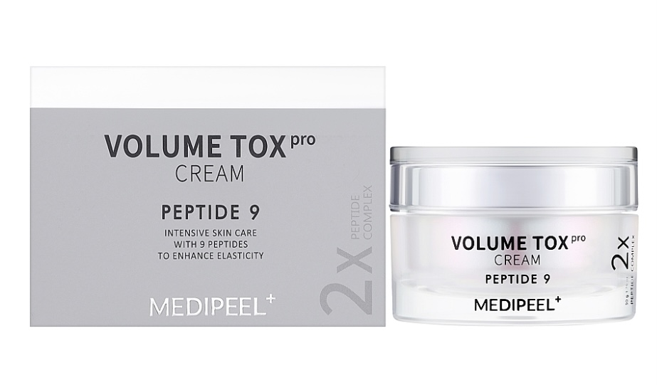 Омолоджуючий крем для обличчя із пептидами та ектоїном Medi-Peel Peptide 9 Volume Tox Cream PRO